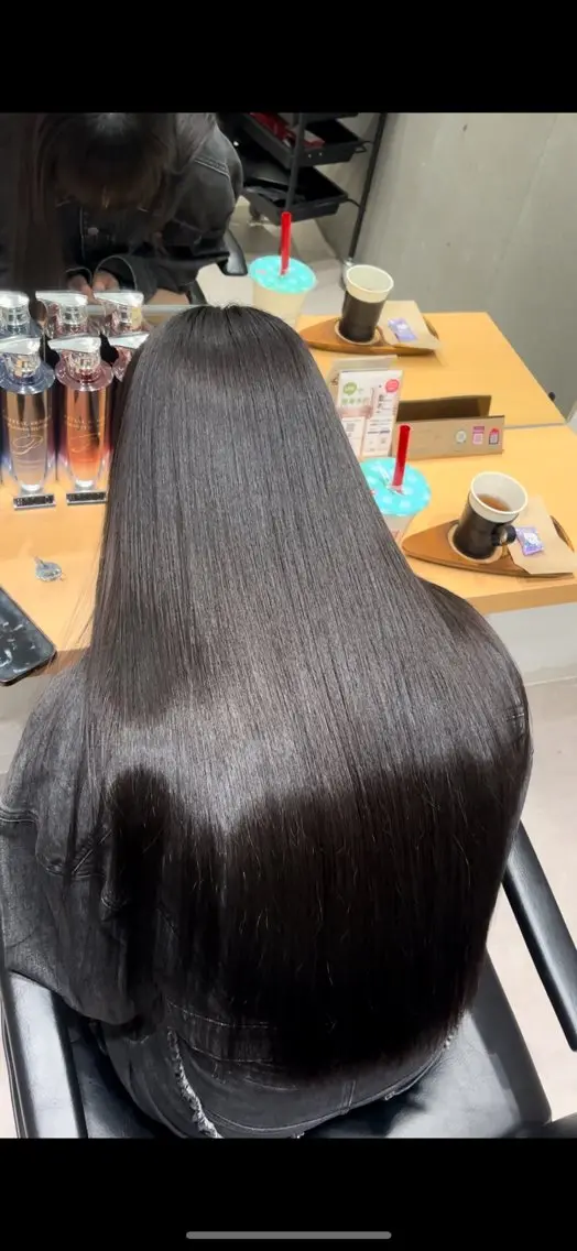 ミディアム 髪質改善 トリートメント 髪質改善ヘアケア 艶髪特化/上田のヘアスタイル
