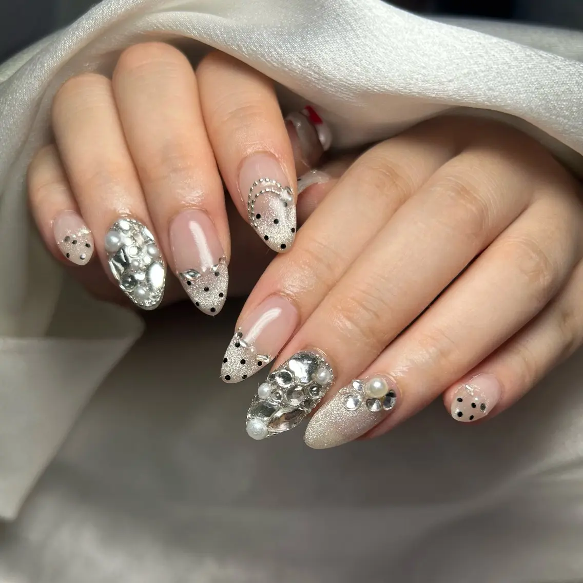 セミロング ハンドネイル nail salon Renardのネイルデザイン