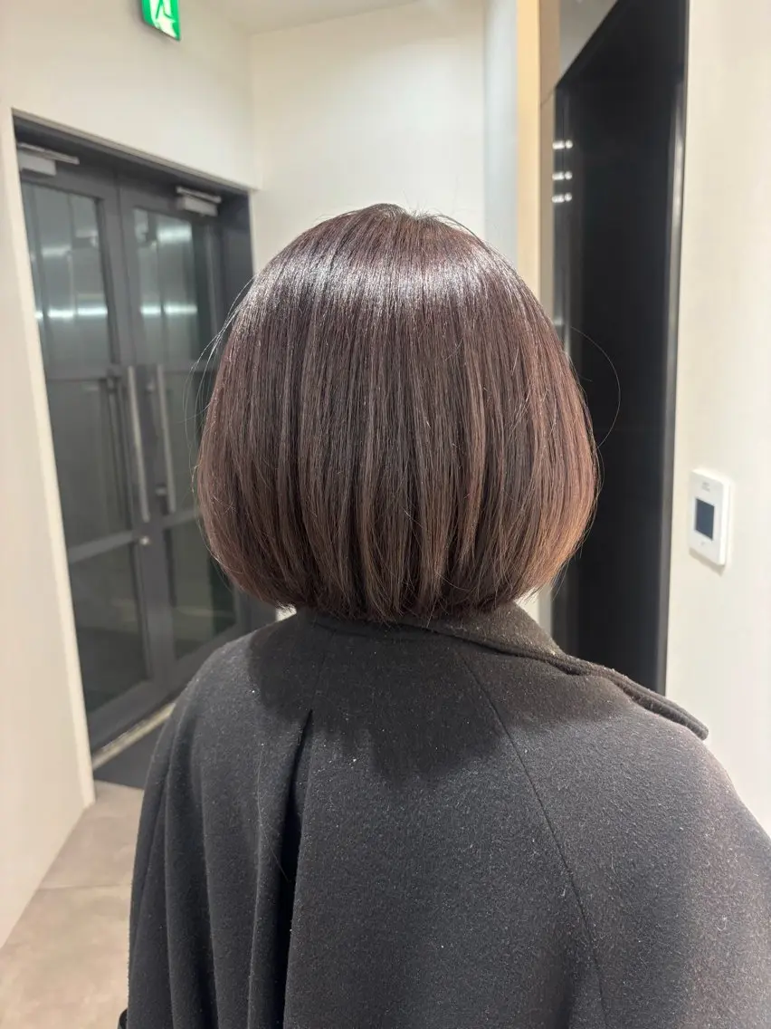 ショート ヘアカラー 韓国ヘア/ダブ ルカラー🍀そら🪽のヘアスタイル