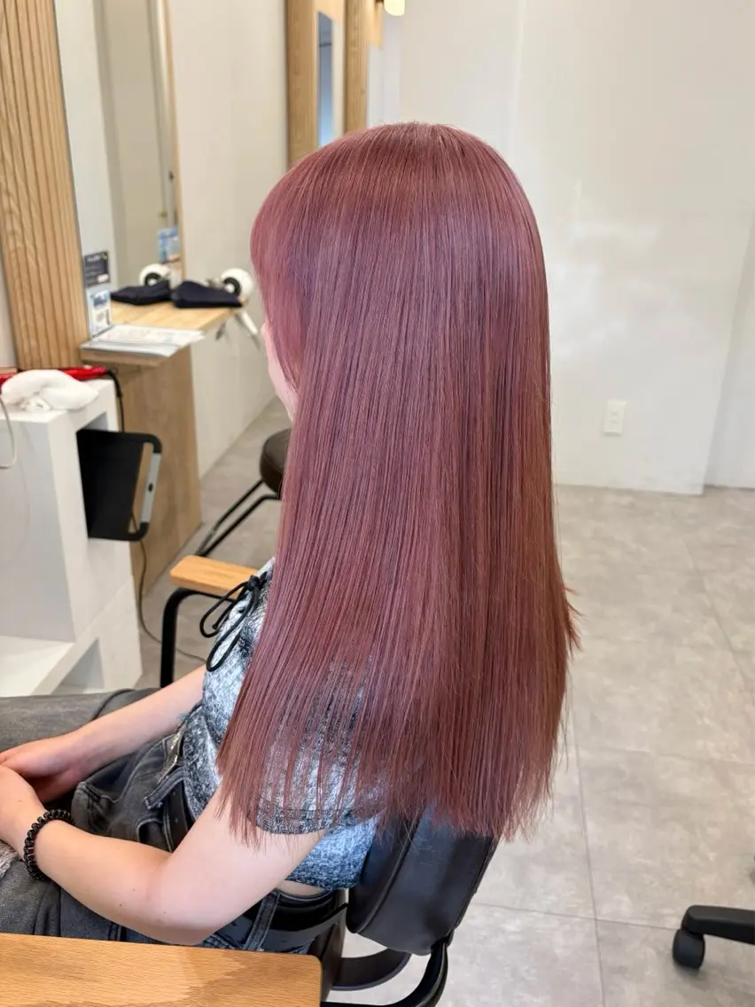 ロング カット ヘアカラー suzuka🌿 レイヤー/艶カラーのヘアスタイル