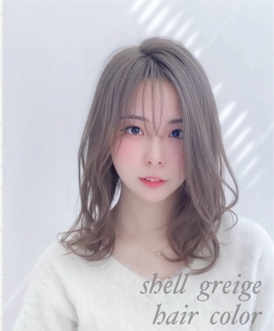 セミロング カラー ヘアカラー トリートメント M.SLASH 辻 孝志のヘアスタイル