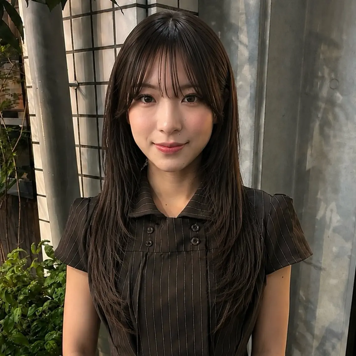★韓国/Y2K★レイヤーカット＋髪質改善カラー＋髪質改善トリートメントの写真
