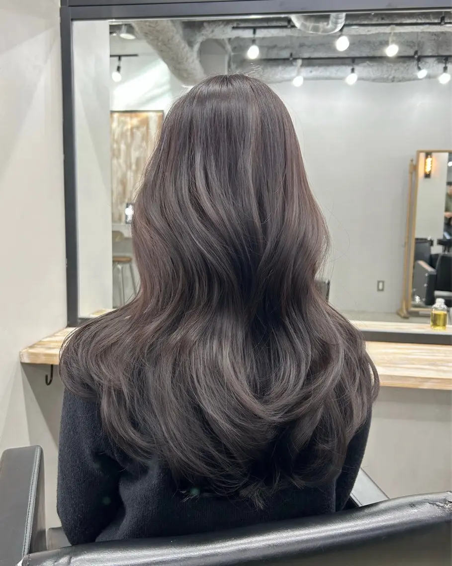 ロング レイヤーカット/韓国 🤎きのした いちかのヘアスタイル