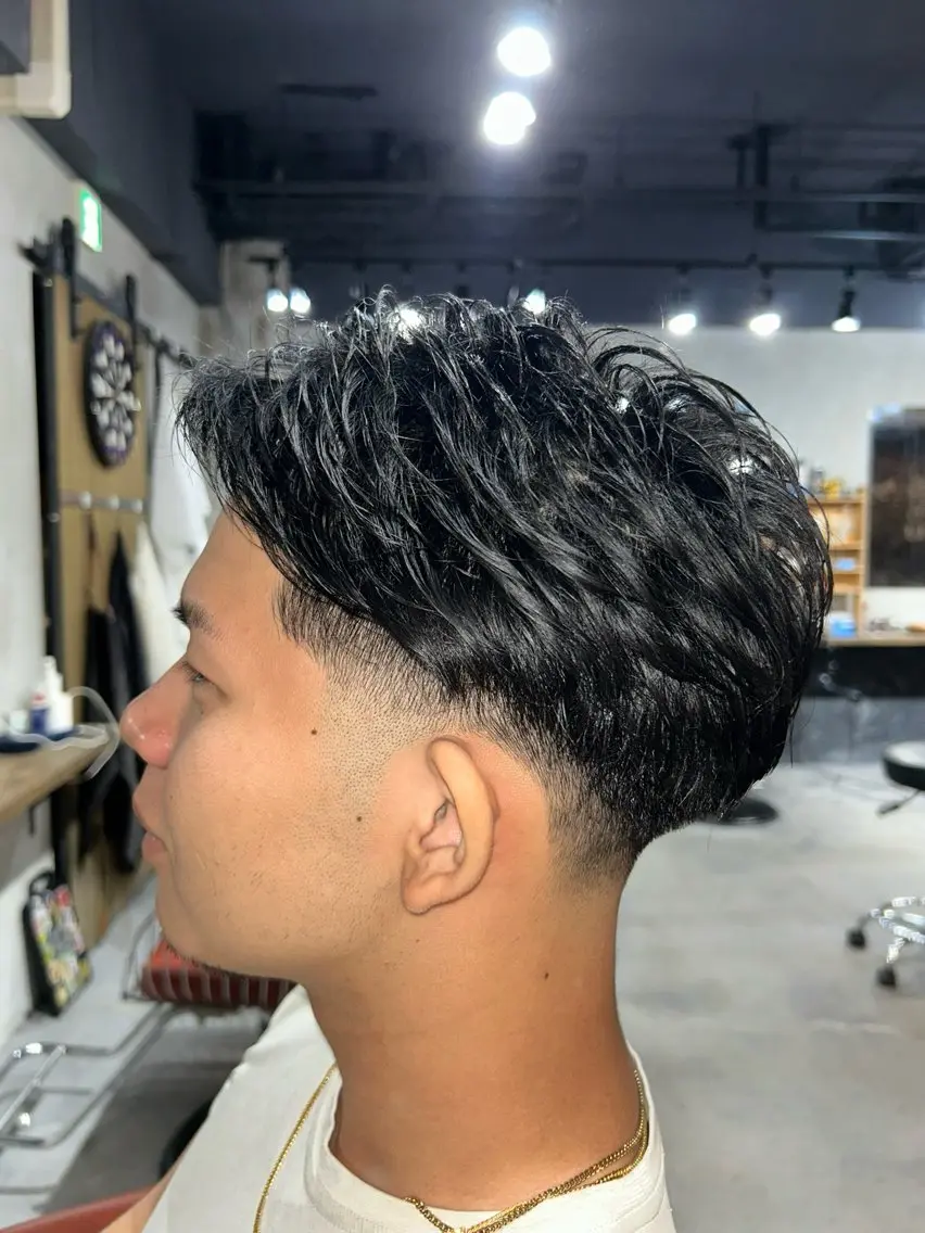 ショート メンズ 菅 大空翔のヘアスタイル