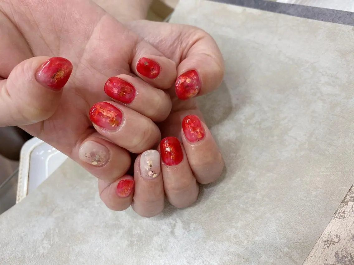 ネイル ハンドネイル nailsalon ∞ ﾐｶﾅﾙ ∞のネイルデザイン