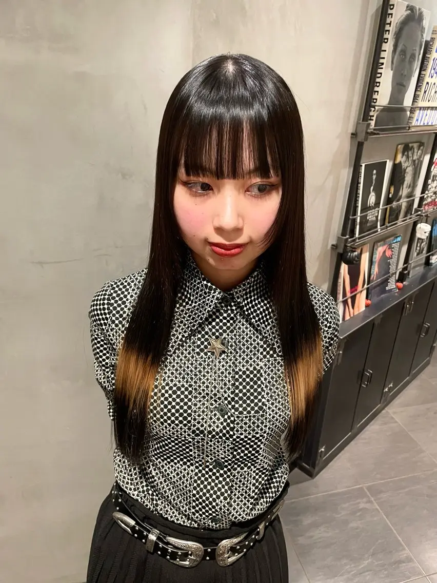 ロング カラー ヘアカラー トリートメント 優作 〜圧倒的信頼〜のヘアスタイル