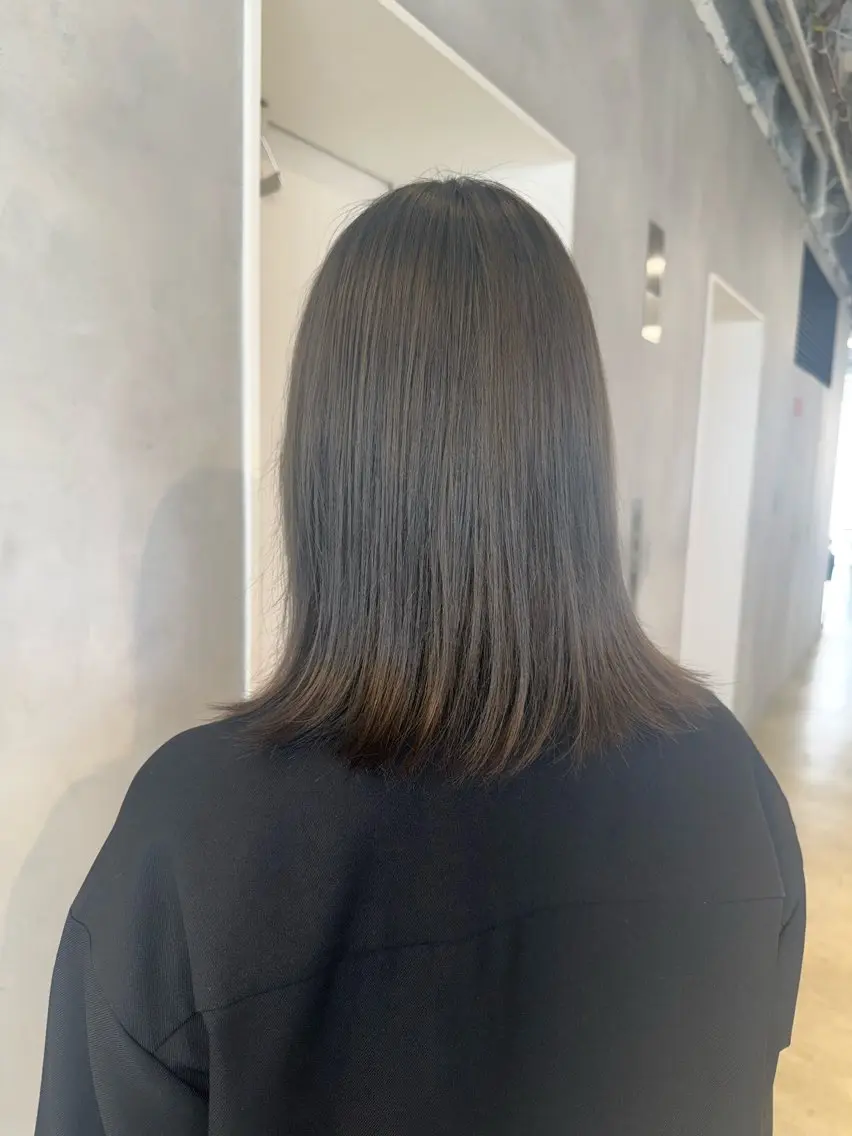 【初回限定❕】カット+フルカラー+2stepトリートメント☁️🫧 イルミナカラー変更可◎✨️の写真