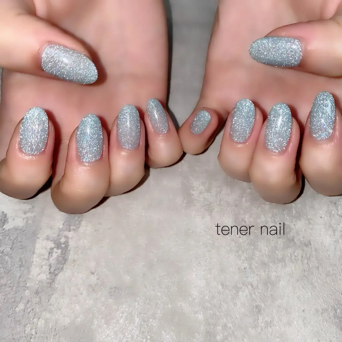 ネイル フラッシュネイル ラメ(グリッター) テネルネイル tener nailのネイルデザイン