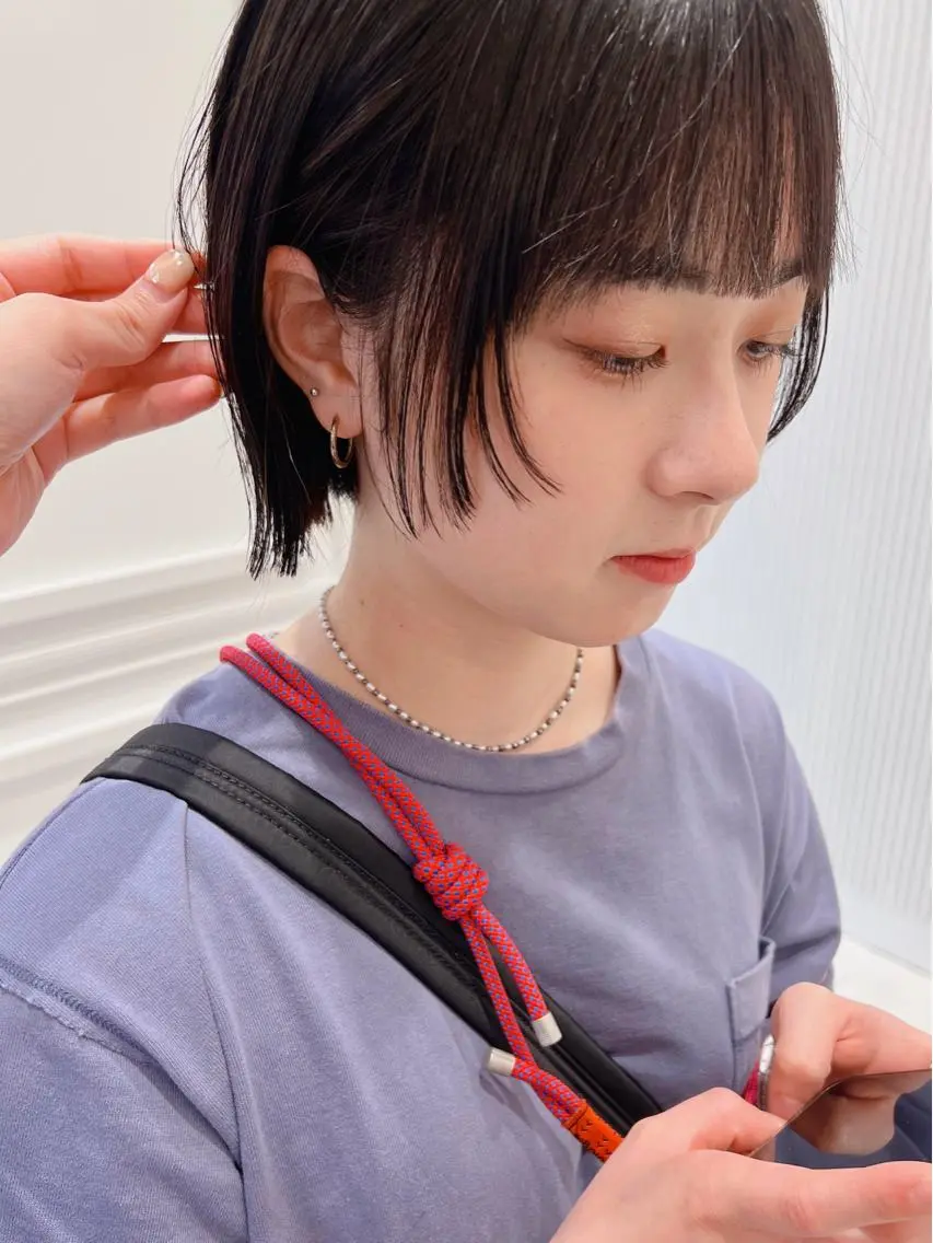 【髪質改善】カット+カラー+縮毛矯正TOKIOインカラミ美髪ヘアエステ🫧の写真
