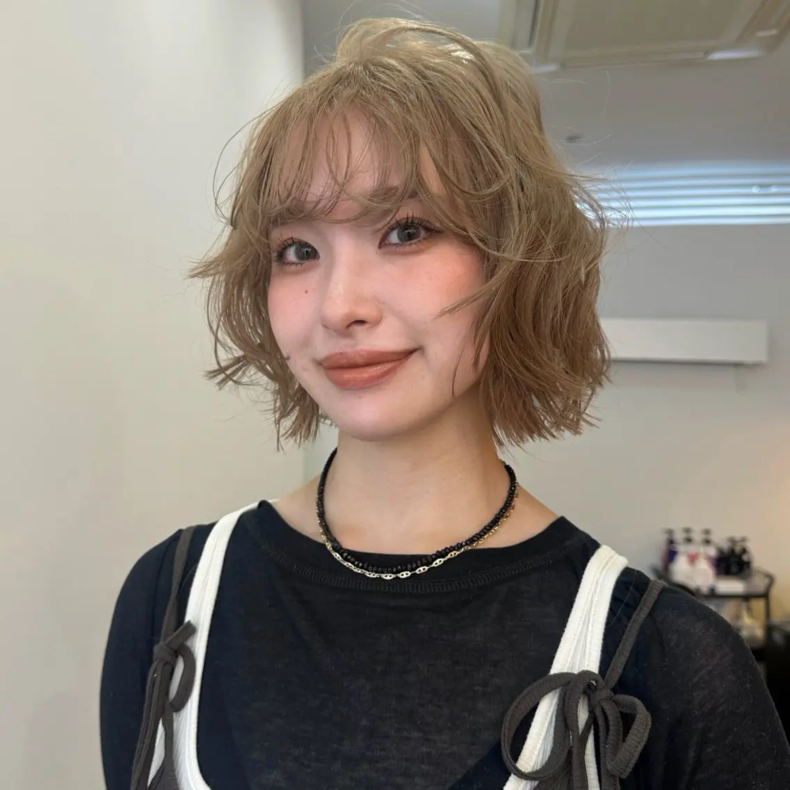 ショート 柔らかbeige /chinari❤︎のヘアスタイル