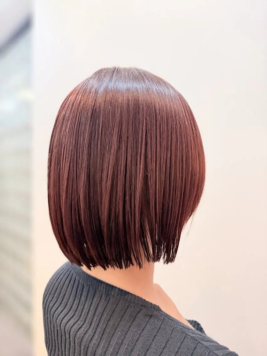 ショート 韓国風ヘア 似合わせカット カット TheEctQ'n Ayane/心斎橋のヘアスタイル