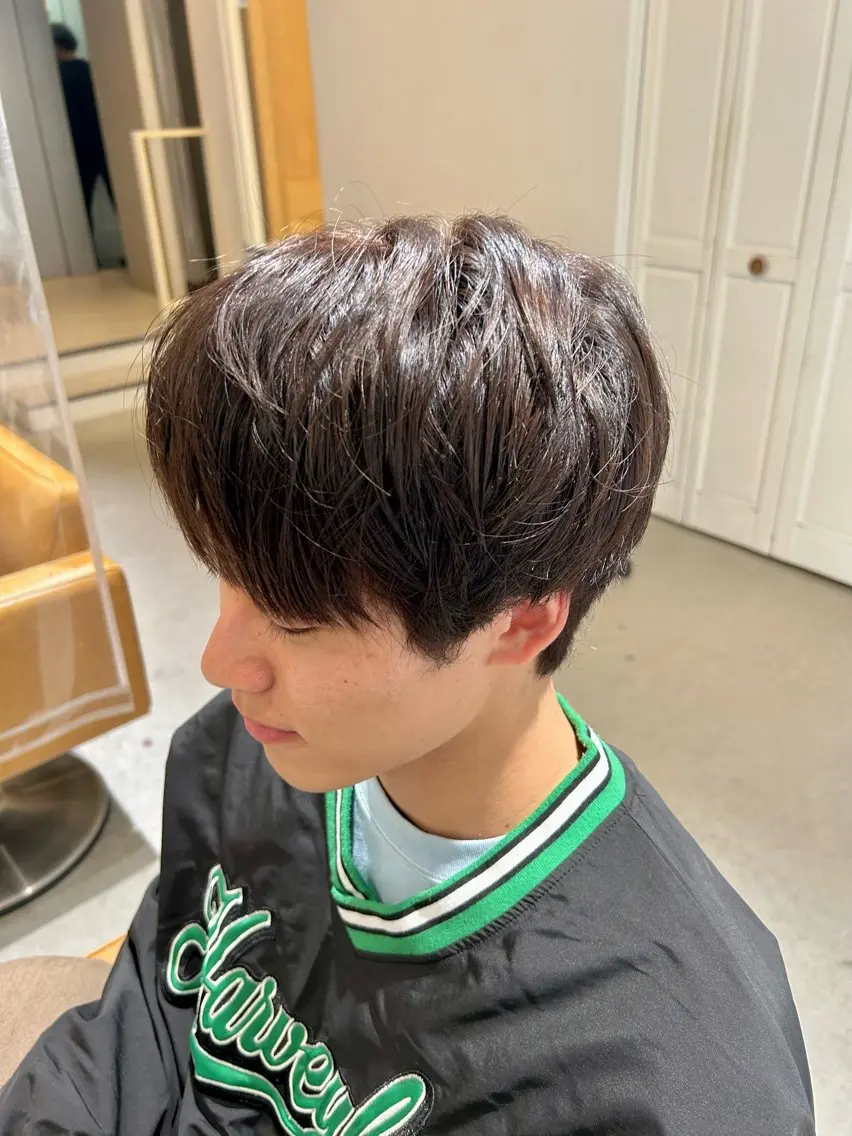 メンズ 艶髪/韓国風🤍🖤 小林実央のヘアスタイル