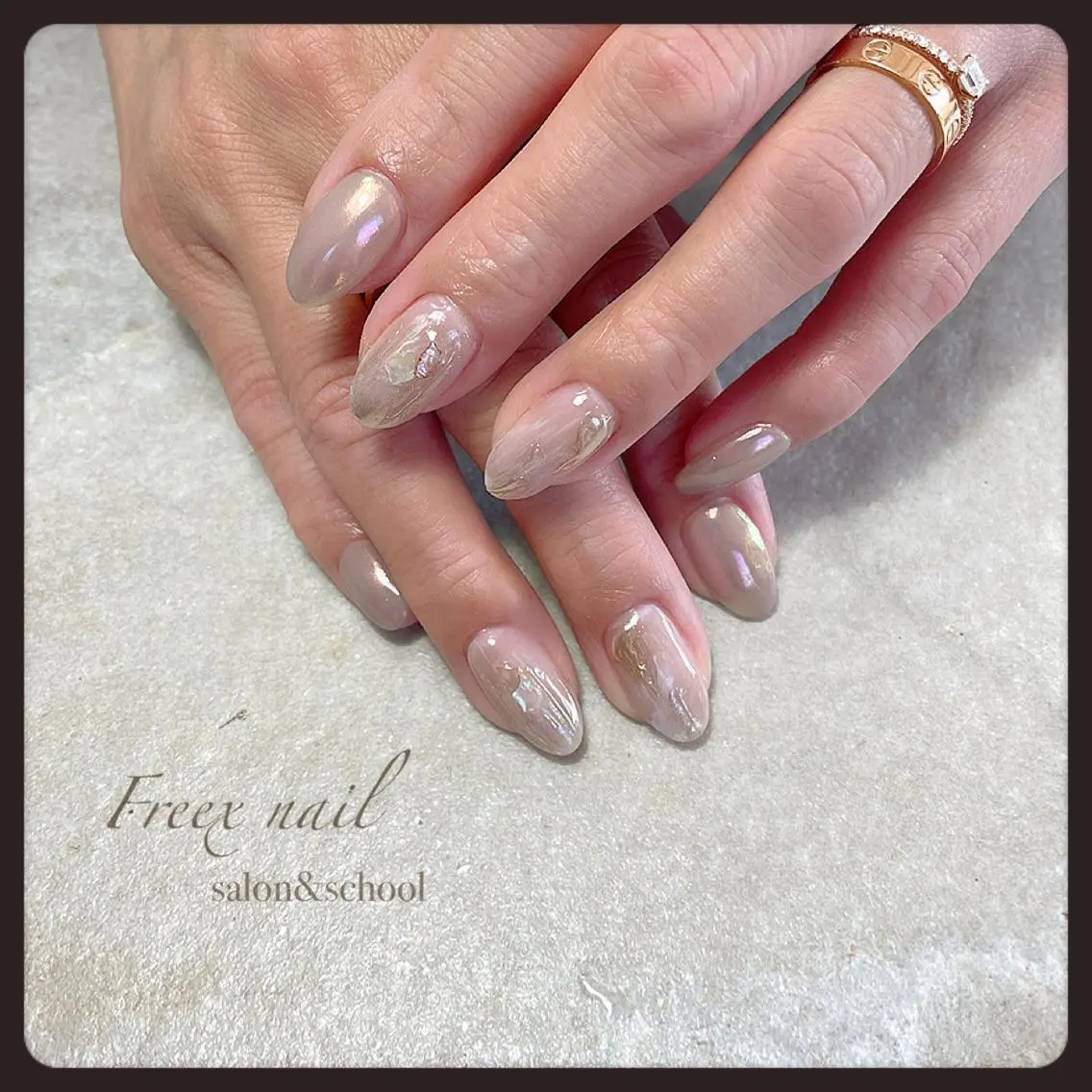ネイル ニュアンスネイル ハンドネイル ハンドケア freex nail /ニュアンス/個性派のネイルデザイン