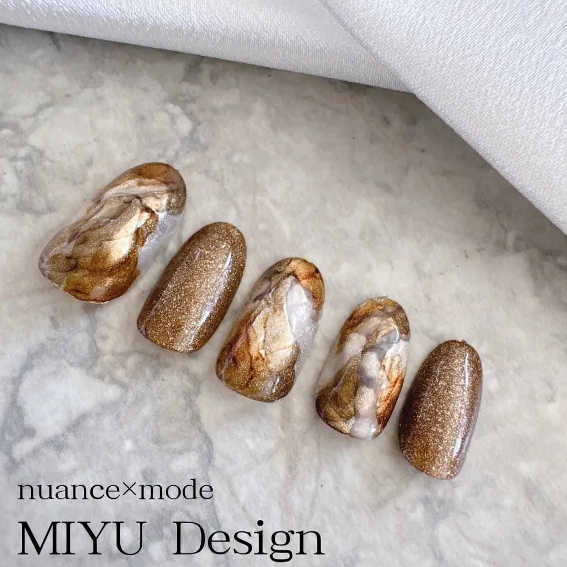ネイル アートネイル MignonReve 🫧MIYUのネイルデザイン