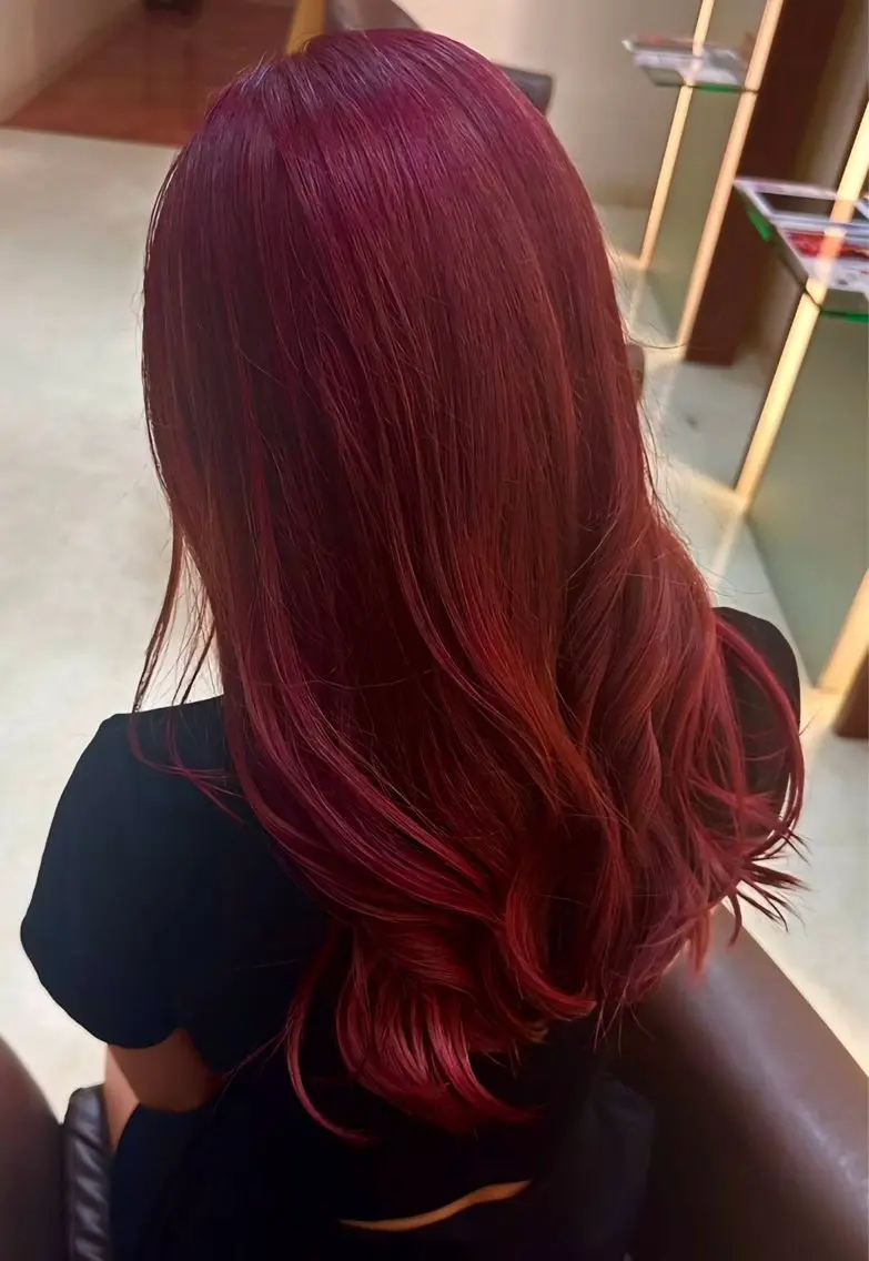 カラー ダブルカラー ヘアカラー 井原 涼太のヘアスタイル