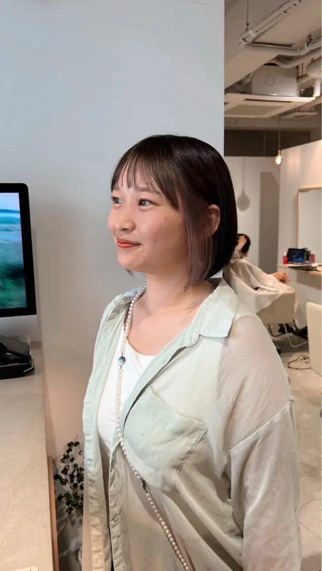 カラー インナーカラー ウメキ ユウカのヘアスタイル