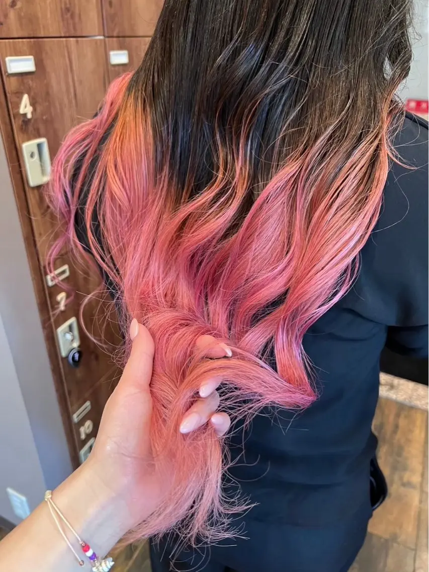 カラー グラデーションカラー ヘアカラー トリートメント 《海外ヘア》艶カラー Mariaのヘアスタイル