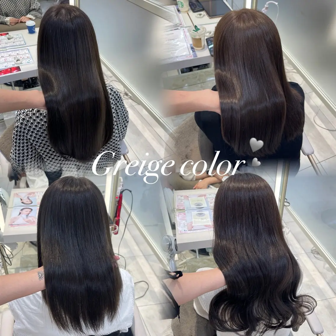 セミロング カラー Hina🫧透明感 /上品/モテ🫧のヘアスタイル