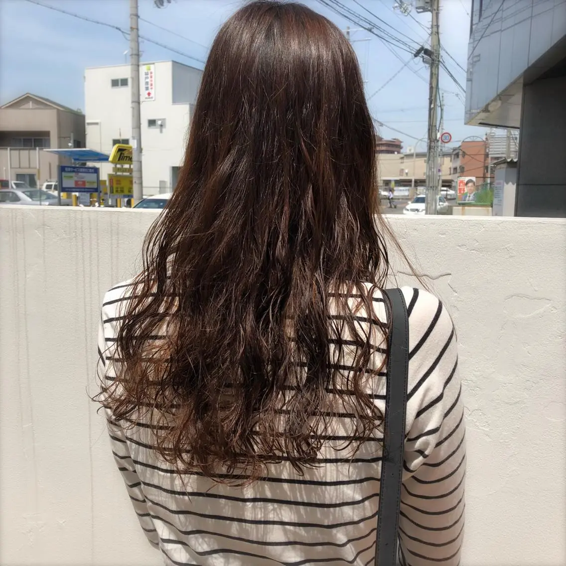セミロング パーマ 三尾 麻美のマツエク・マツパデザイン