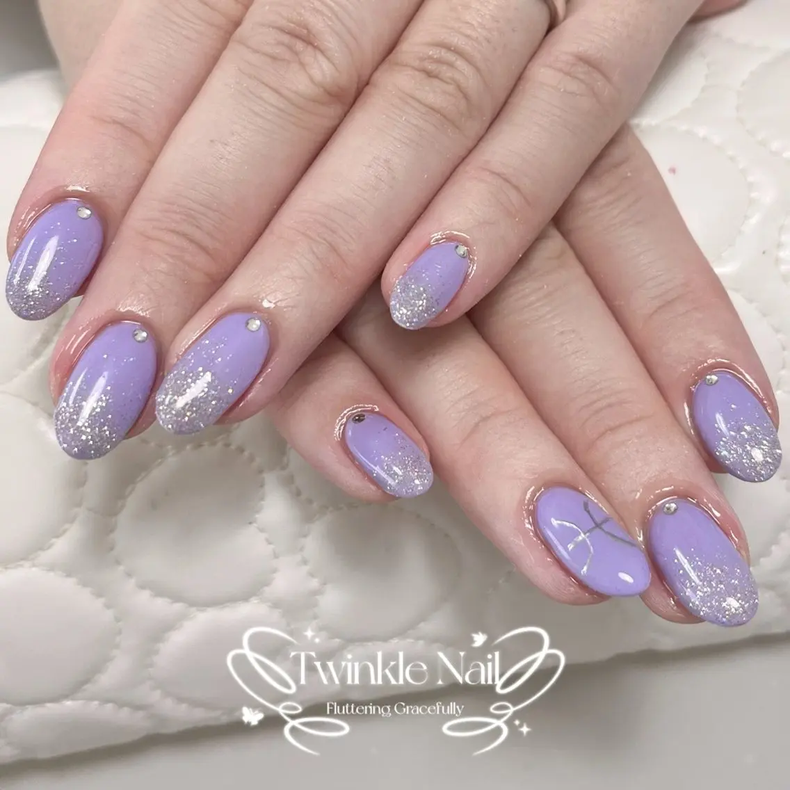 ネイル キラキラネイル Twinkle Nail Kuboのネイルデザイン