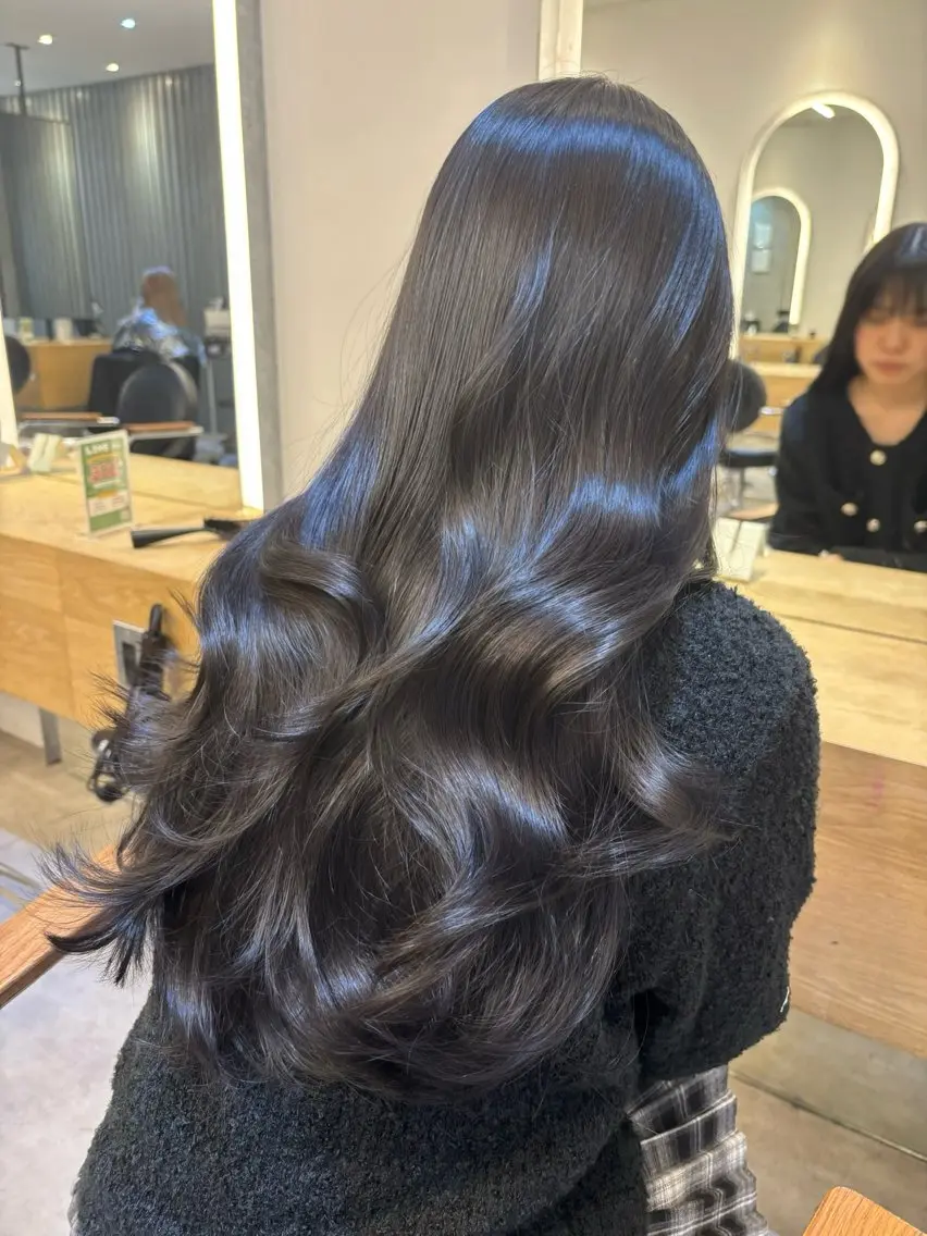 ロング 韓国風ヘア 🍀祥吾🍀レイヤー ✨透明感カラー✨のヘアスタイル