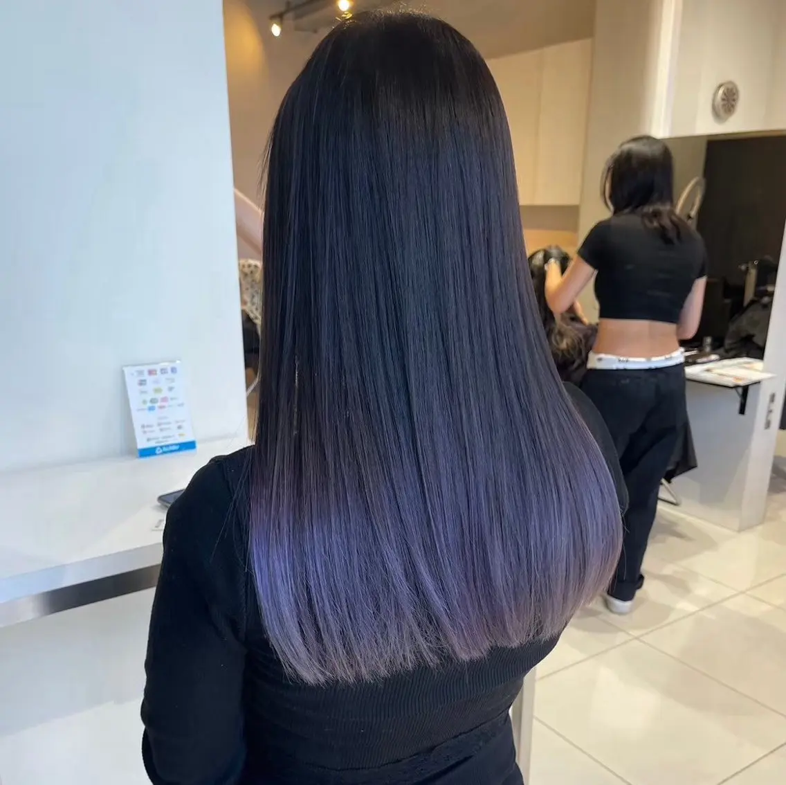 カラー 透明感カラー グラデーションモデル 🩷ALIVE 七海のヘアスタイル