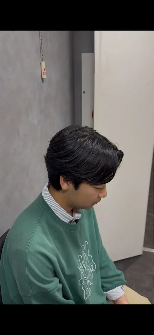 パーマ メンズ メンズパーマ ニュアンスパーマ カット パーマ 心斎橋メンズパーマ 颯太【Arca】のヘアスタイル