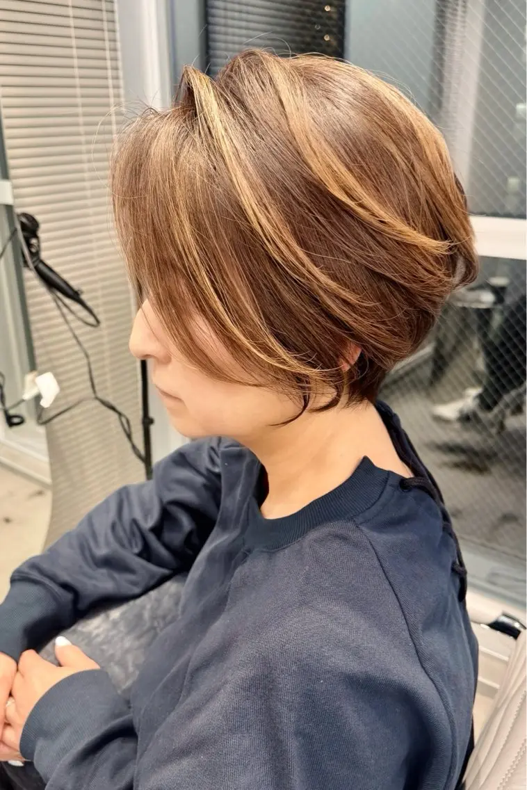 ショート 美才治   秀欣 (ビサイジ ヒデキ)のヘアスタイル