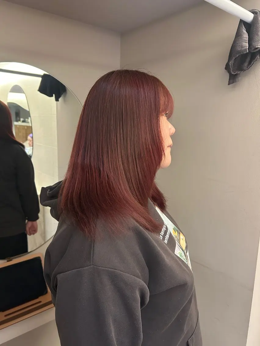 セミロング カラー ヘアカラー カラーモデル募集/ sakiのヘアスタイル