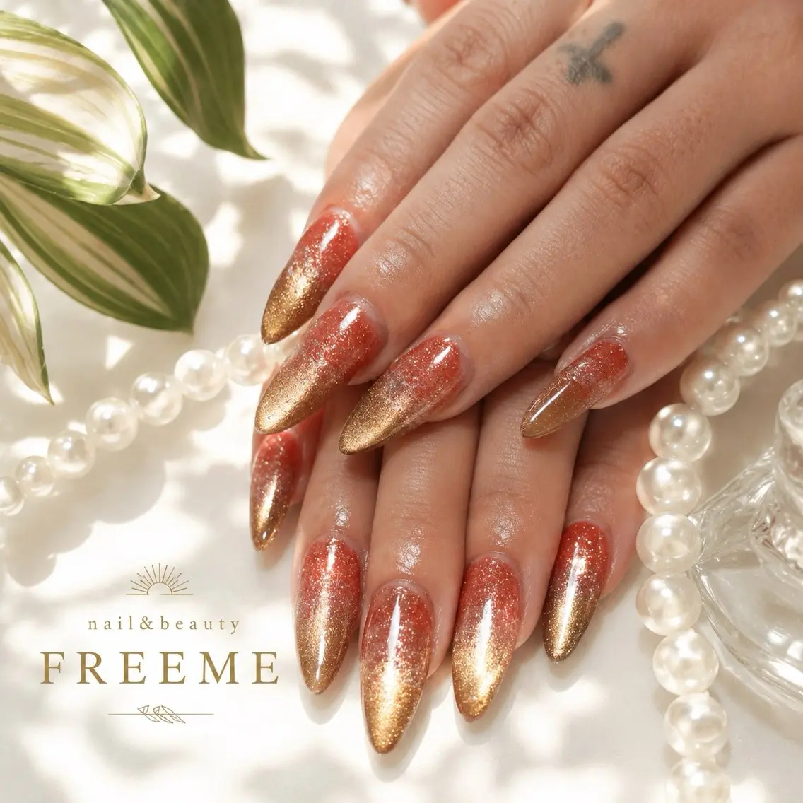 ネイル ハンドネイル 🌿FREEME 🗽アビ🌿のネイルデザイン