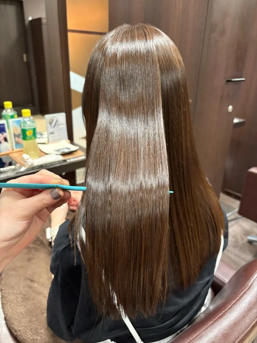 ロング カラー 小池 穂果/ 府中のヘアスタイル