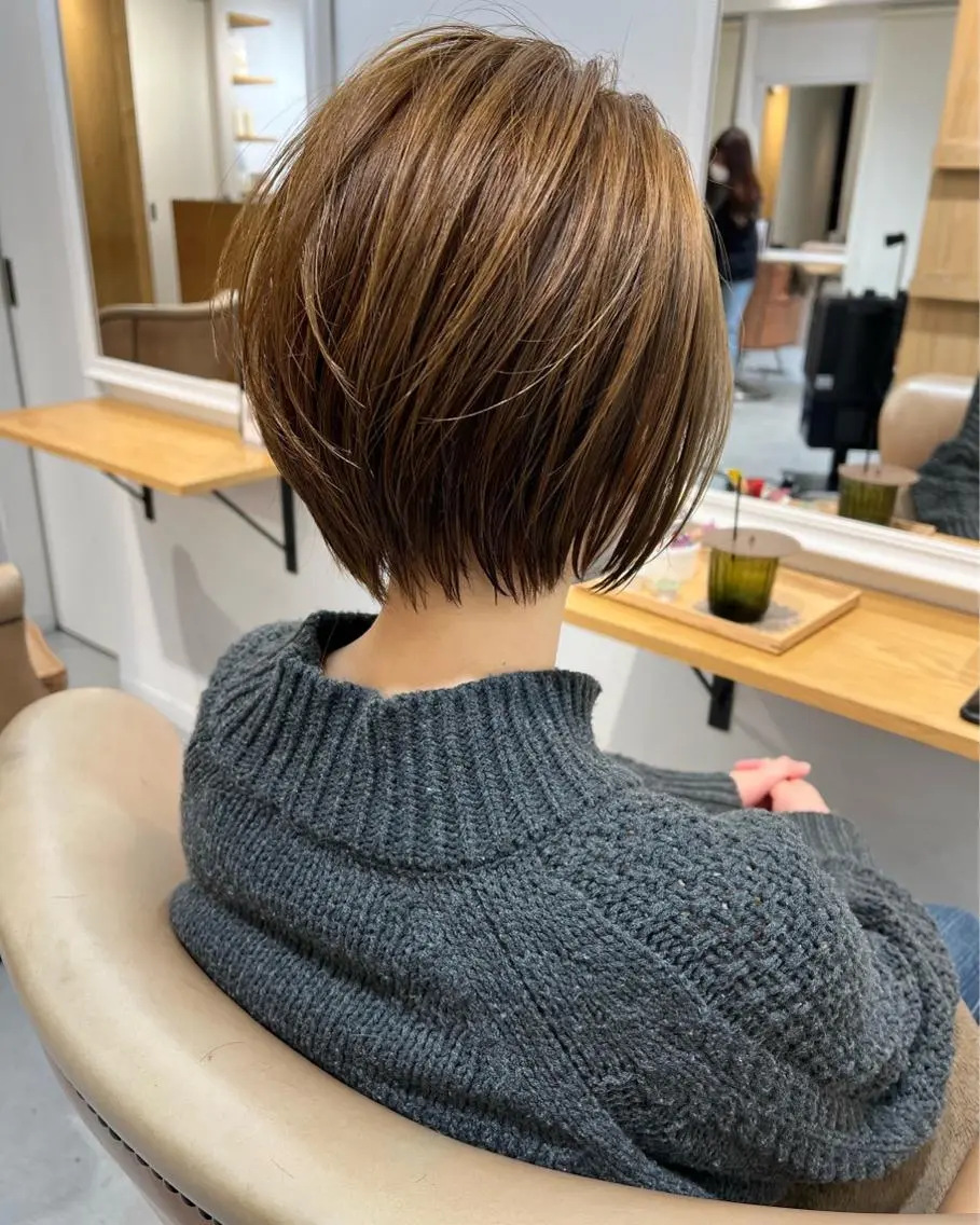 💖ショートカット＋ワンカラー5cm以上切らせて頂ける方限定◎の写真