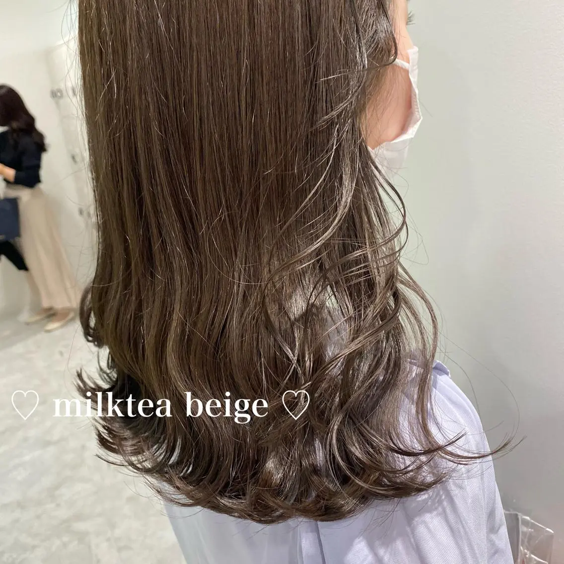 セミロング カラー パーマ ヘアアレンジ メンズ ネイル マツエク・マツパ ベージュカラー ブラウンカラー モカブラウン カラーマツエク ブラウン 🐩推し活🐩 FUTABA🍒のヘアスタイル