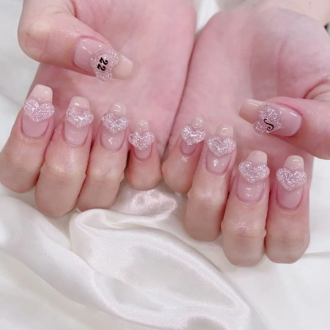 ネイル アートネイル ジェルネイル グラデーション シンプルネイル 夏ネイル Jenn Nail Salonのネイルデザイン