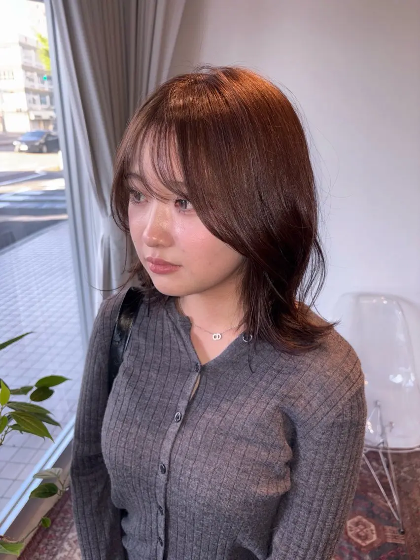 カラー ヘアカラー piilo. ハルカのヘアスタイル