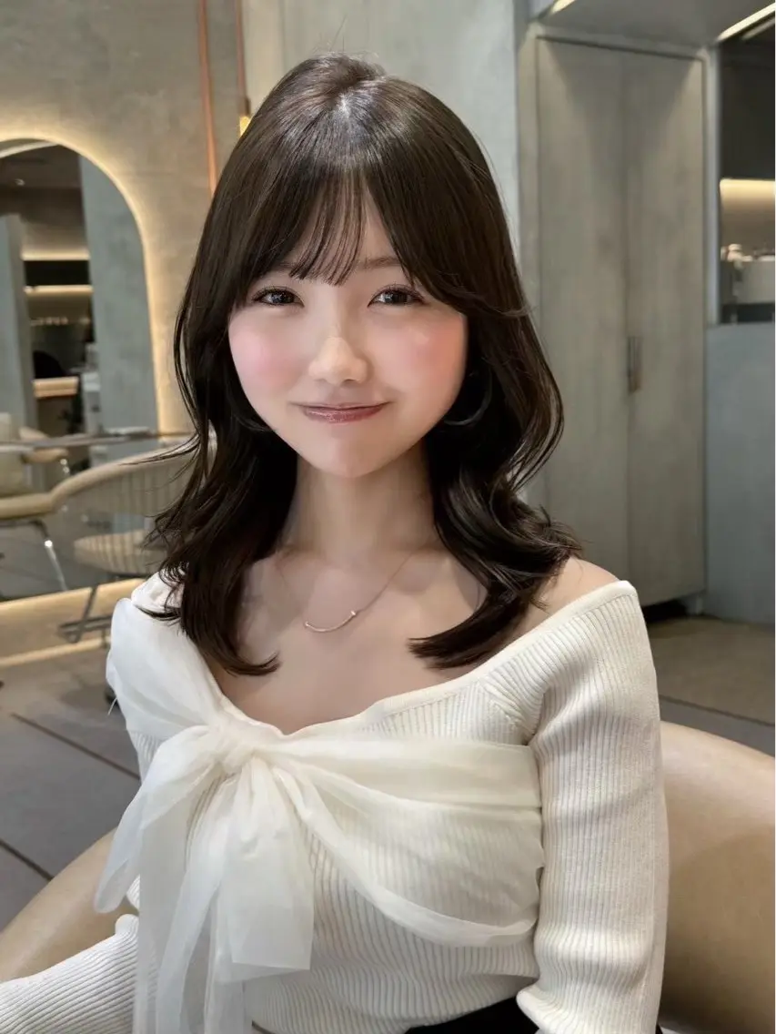ミディアム カラー 🎀miyu モデル様募集中🎀のヘアスタイル