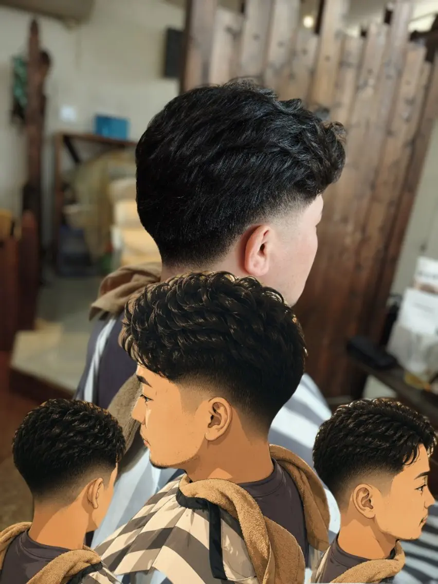 メンズ カット タカハシ ユウヤのヘアスタイル