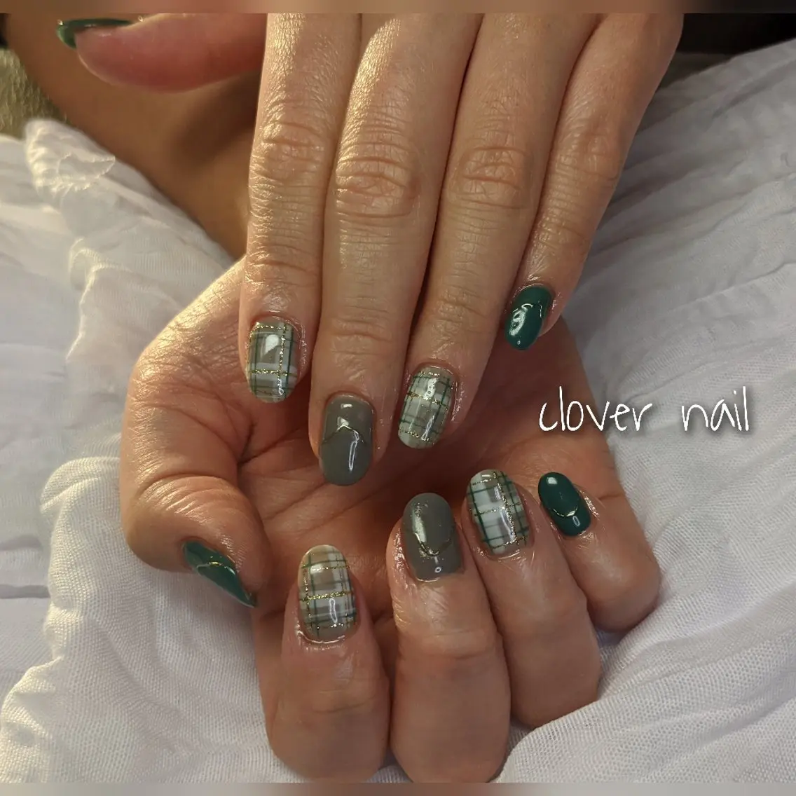 ネイル ハンドネイル clover nailのネイルデザイン
