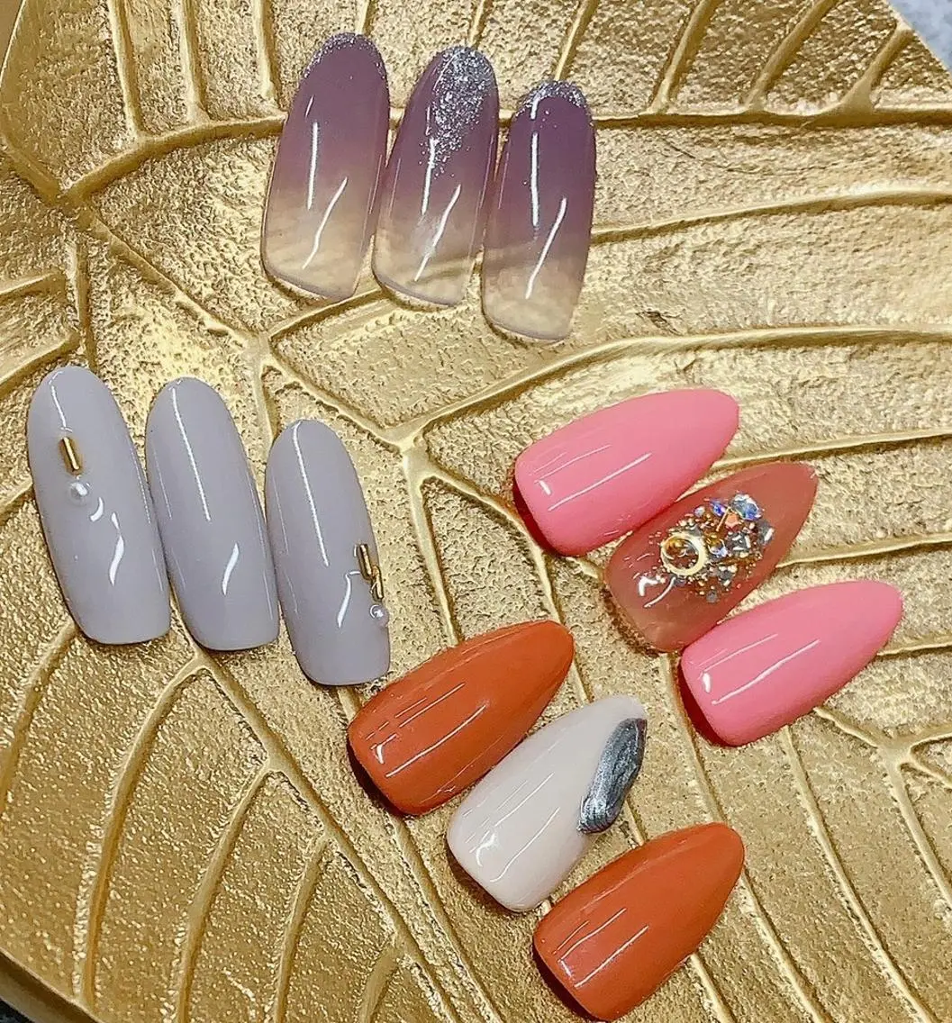 ネイル アートネイル シンプルネイル BBnail ogataのネイルデザイン
