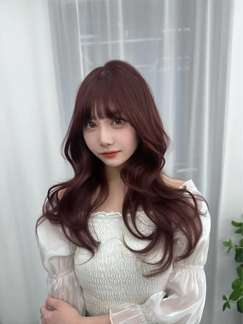 ロング 本田 翔のヘアスタイル