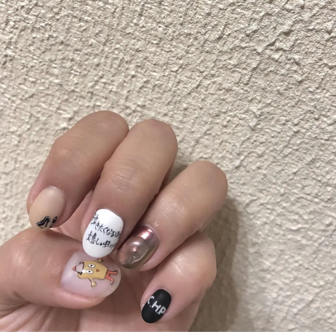ネイル パラあり！フィルイン 美フォルムのネイルデザイン