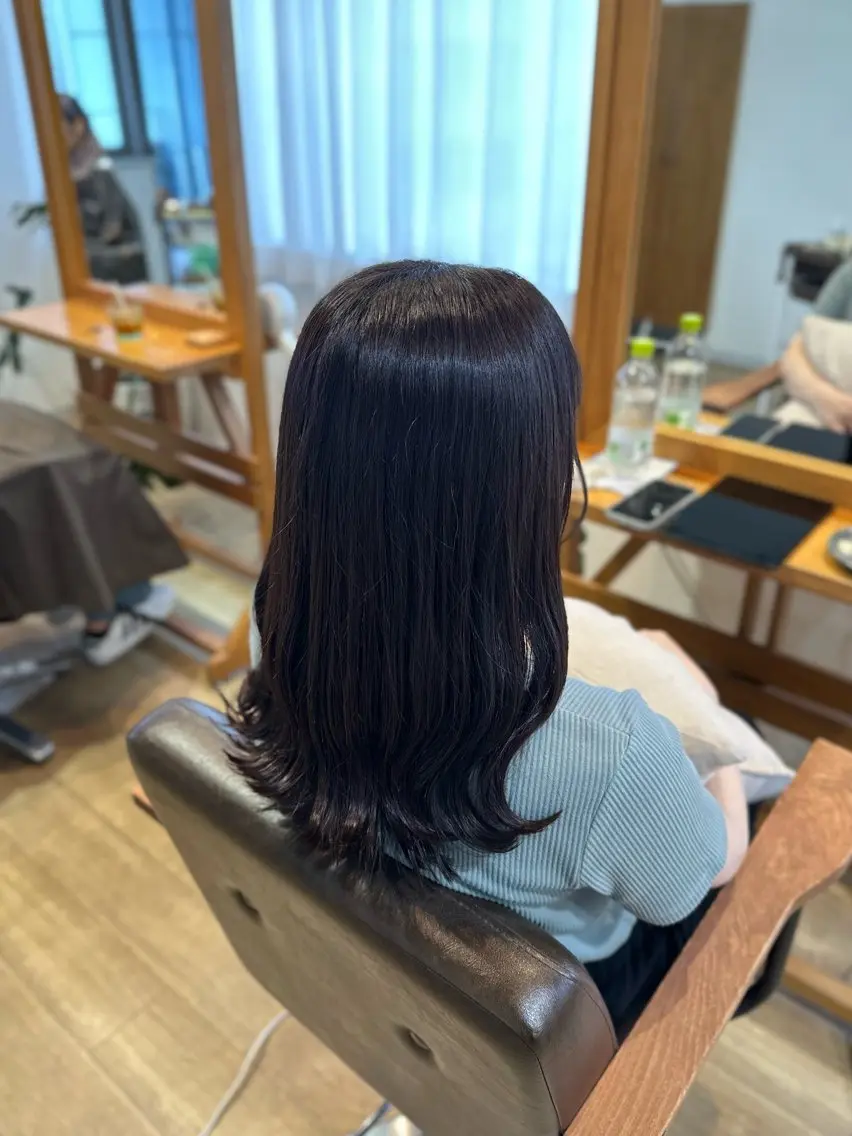 ミディアム カット トリートメント ヘッドスパ 艶髪🫧極上スパ /nanaのヘアスタイル