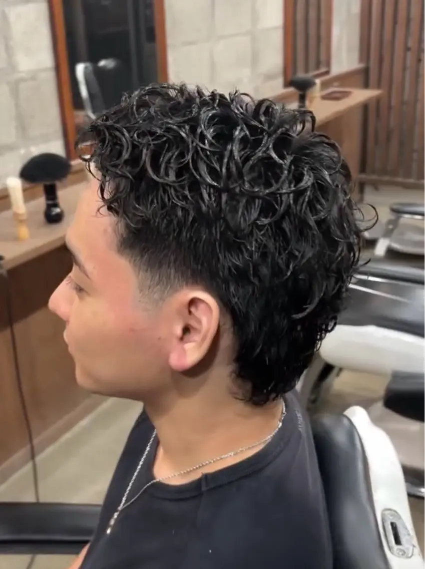 💈木曜のみ💈カット+シャンプー【マレットスタイル】の写真