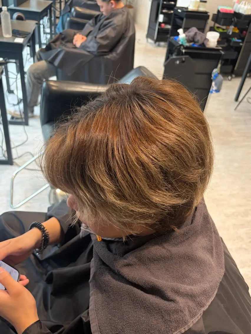 メンズ カット 縮毛矯正 🍒KUMAGAI 🍒のヘアスタイル