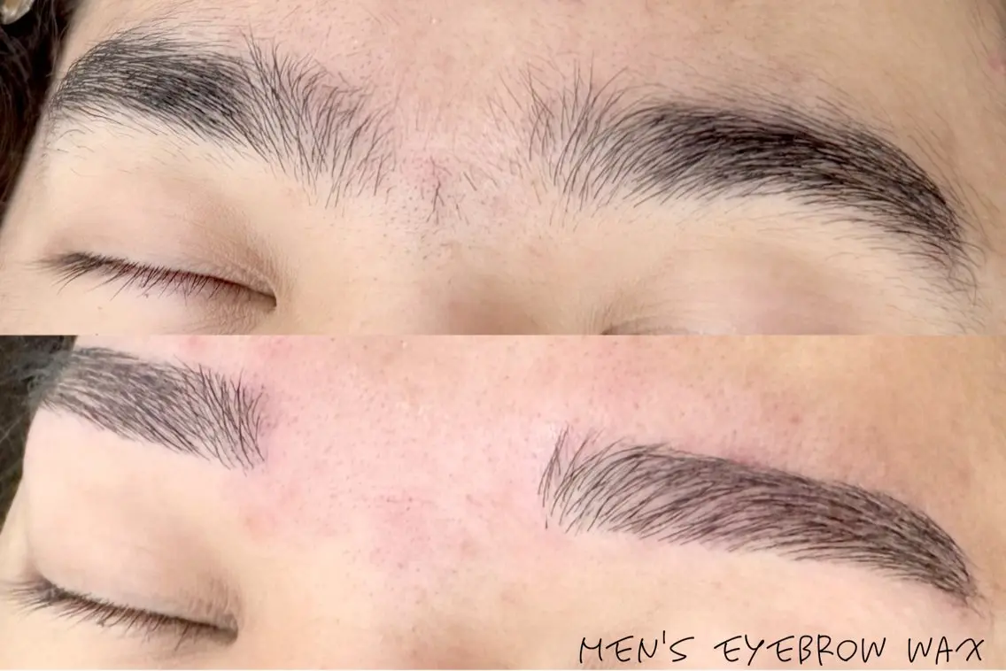 ⭐️メンズアイブロウWax（間引きあり）⭐️※メイク無⚠️注意事項を必ずお読み下さいの写真