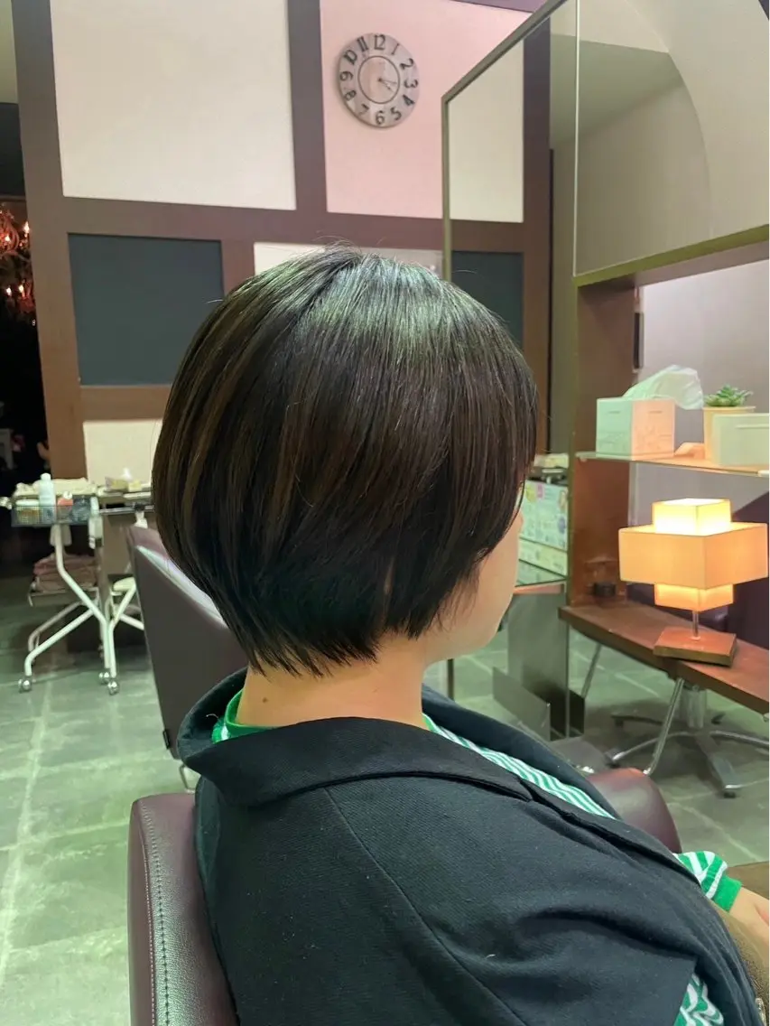 ショート カットモデル 天王寺🤍haruのヘアスタイル