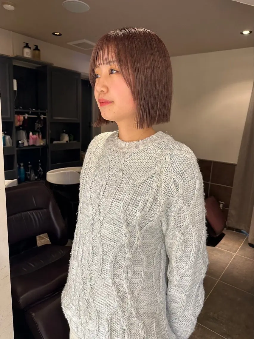 ショート カラー ヘアカラー トリートメント 🕊️kotori 🕊️モデル募集中のヘアスタイル