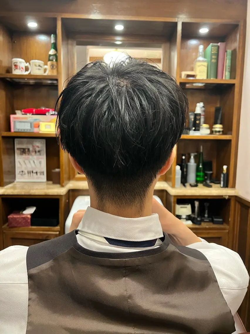 ミディアム 秋山 琳太のヘアスタイル
