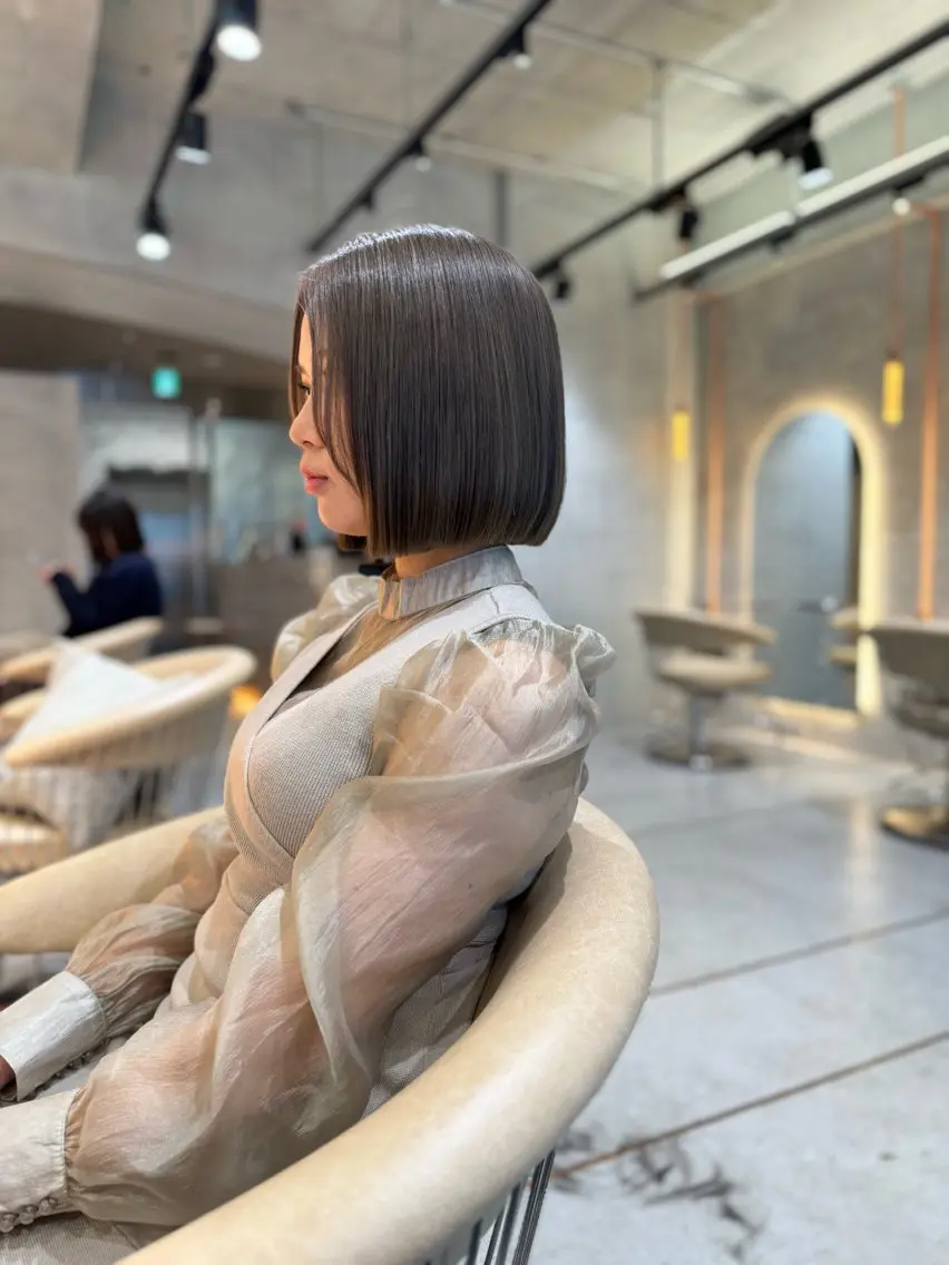 ショート ‎🤍髪質改善‎🤍 レイヤーカット‎🤍のヘアスタイル