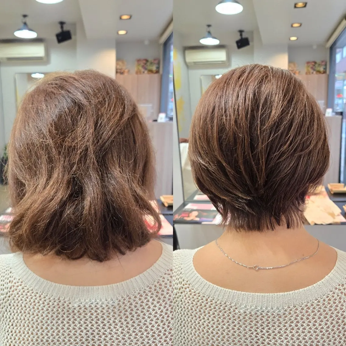 ショート カット 野村 果音(カノン)のヘアスタイル